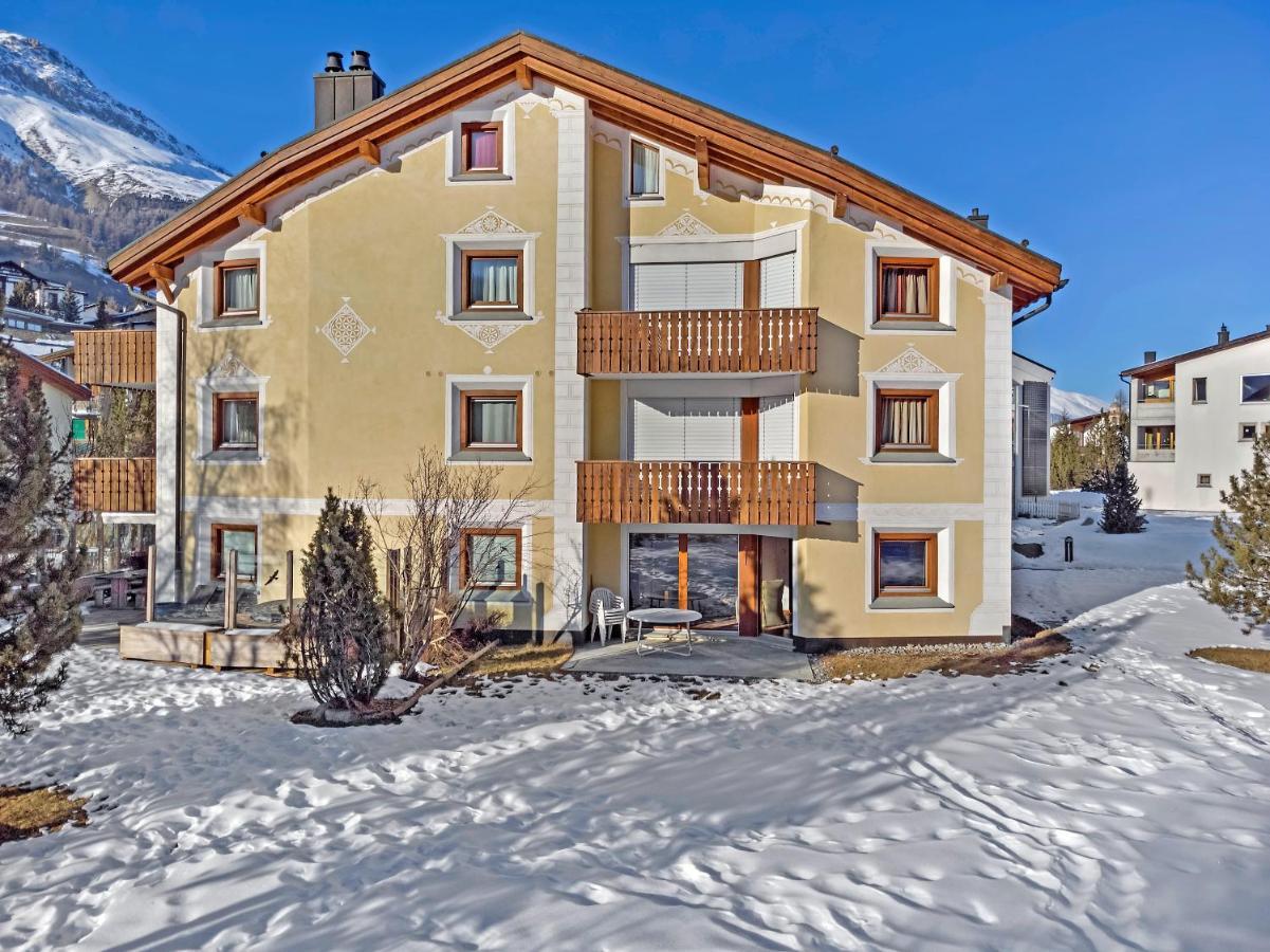 Stambuoch Apartman Celerina/Schlarigna Kültér fotó